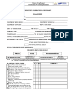 Bulldozer Inspection Checklists