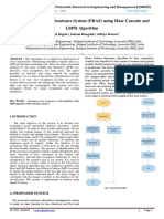 Facial Recognition Attendance System (FRAS) Using Haar Cascade and LBPH Algorithm