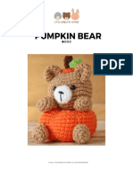 LittleWorldofWhimsy Pumpkin Bear Amigurumi Pattern