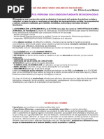 Discapacitado / PCD / Persona Con Condición Fundante de Discapacidad