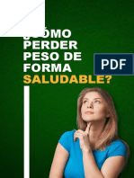 ¿Cómo Perder Peso de Forma: Saludable?