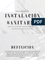 Instalación Sanitaria: Taller de Autoconstrucción