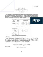 Test of Equal Covariance