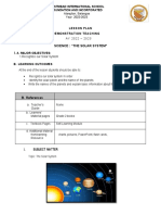 FINAL Pck-4 - Lesson-Plan - Solar-System