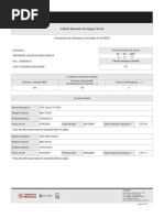 Constancia de Semanas Cotizadas Del Asegurado