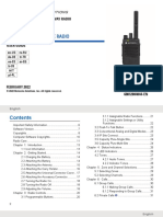 68012004044-EN Multilingual MOTOTRBO DP2400 DP2400e Non Keypad Portable Radio User Guide