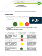 Alerta de Comportamiento