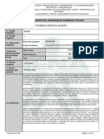 Informacion Básica Del Programa de Formacion Titulada: Desarrollo de Medios Graficos Visuales