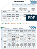 Cardápio Semanal