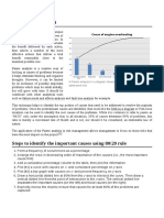 Pareto Analysis