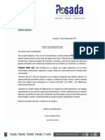 Carta de Presentacion Barrick