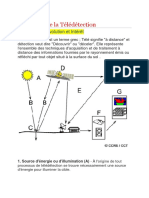 Définition de La Télédétection