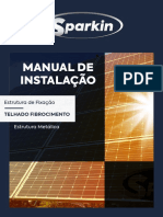 Manual de Instalao de Estrutura de Fixao Telhado Fibrocimento Estrutura Metlica