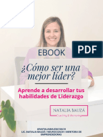 Ebook: ¿Cómo Ser Una Mejor Líder?