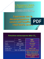 Esperienze Con La Decapneizzazione Venovenosa Nell'insufficienza Respiratoria Severa