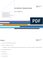 A Study On Related Parties Transactions in India: Cfa Society India - Advocacy Committee