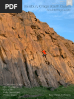 Salisbury Crags South Quarry Bouldering Guide