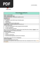 Low Intermediate OPA # 2 UNIT 7