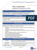 Chef Service Dev. Des Competences