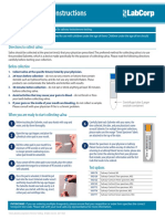 Saliva Collection - Swab Method