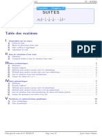 1S 07 SUITES Cours