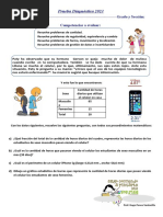 Evaluacion Diagnostica Primero 2023