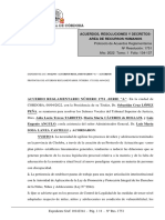 Acuerdo Reglamentario 1751 Protocolo de Actuación para Los Procesos de NyA