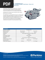 4000 Series: Diesel Engine - Electro Unit 948 KWM at 1800 RPM Net Standby Power