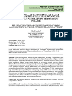 Penggunaan Alat Bantu Mengajar Dalam Pengajaran BM Menggunakan Pendekatan PBP