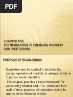 Chapter Five Regulation of FM AND FI