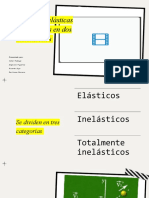 Colisiones Elásticas e Inelásticas en Dos Dimensiones: Presentado Por