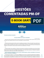 Questões Comentadas PM-DF: Ebook Grátis