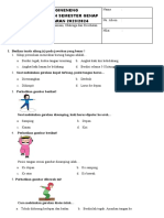 Soal PTS 2 PJOK Kelas 3 K13 