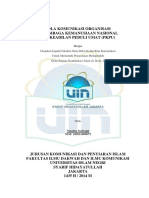 Pola Komunikasi Organisasi Di Lembaga Kemanusiaan Nasional Pos Keadilan Peduli Umat (Pkpu)