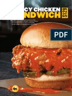 Sandwich: Saucy Chicken