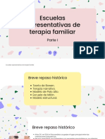 Escuelas Representativas de Terapia Familiar: Parte I