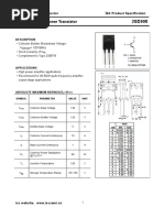 Inchange - Semiconductor 2SD998 Datasheet