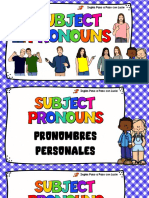 Leccion 1 Como Usar Los Pronombres Personales en Ingles