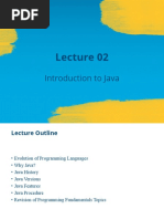 Introduction To Java