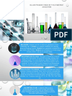 Glass Wares Used in Volumetric Analysis