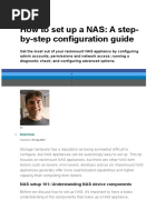 How To Set Up A NAS A Step-By-Step Configuration Guide
