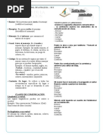 Elementos de La Comunicación - 2do de Secundaria