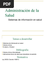 Administración de La Salud