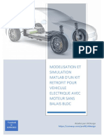 Modelisation Et Simulation Matlab D'Un Kit Retrofit Pour Vehicule Electrique Avec Moteur Sans Balais BLDC