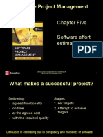 Ch05 Software Effort Estimation