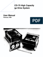 3M Brand HCD-75 High Capacity Data Cartridge Drive System: February 1983