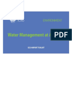 Water Management at Airports: Environment