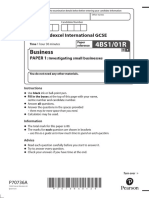 Business: Pearson Edexcel International GCSE