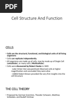 Cell Structure and Function (JIGSAW)