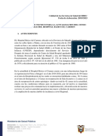 Calidad de Los Servicios de Salud Del HBEC Fecha de Elaboración: 28/03/2023